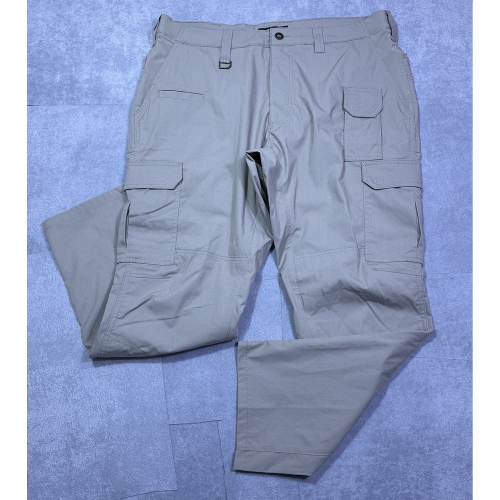 5.11 Tactical Pants Mens 38x30 Khaki Cargo Performance Technical Utility USA